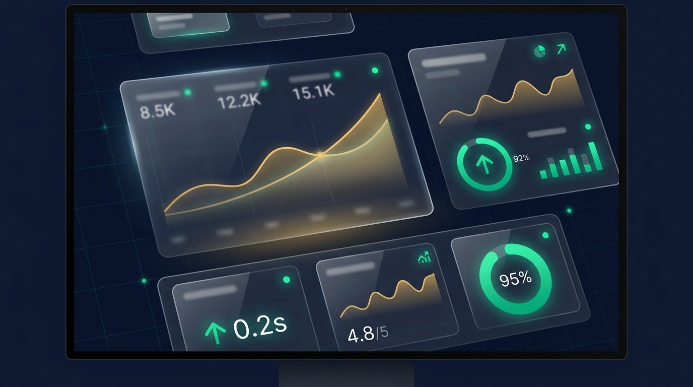 Dashboard de résultats Redolance AI